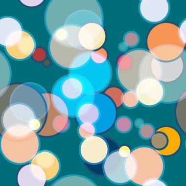 Daireler ile sorunsuz arka plan