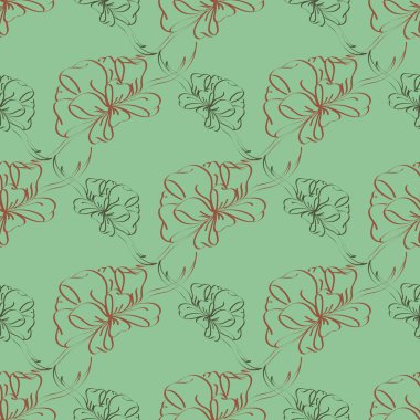 Renkli Yay ve kurdeleler sorunsuz desenli arka.