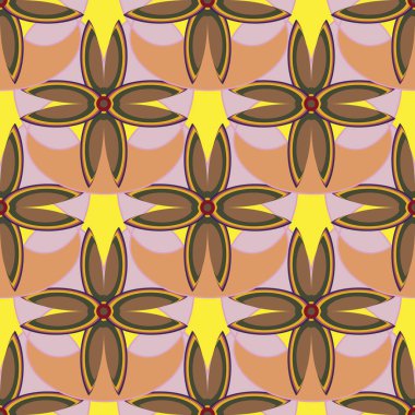 Sorunsuz çiçek desenli arka plan.