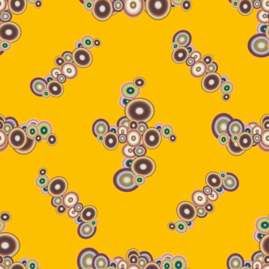 soyut geometrik renkli Dikişsiz desen arka plan için vektör çizim