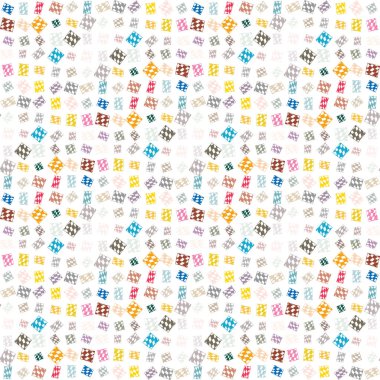 soyut geometrik renkli Dikişsiz desen arka plan için vektör çizim