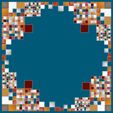 soyut geometrik renksiz desen