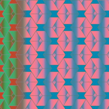 Memphis tarzı zemin. Geometrik seamless modeli.