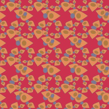 Soyut geo damla şeklindeki PIN arka plan deseni. 