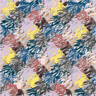 Arka plan, vektör çizim için soyut renkli seamless modeli