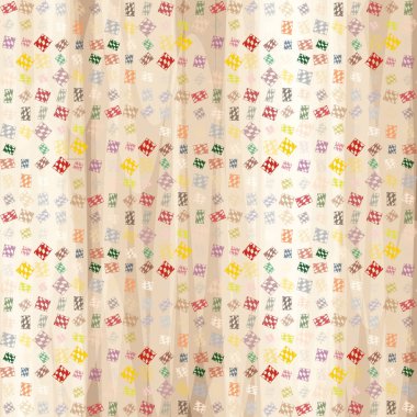 soyut geometrik renkli Dikişsiz desen arka plan için vektör çizim