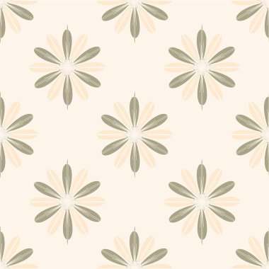  arka plan için çiçekli soyut geometrik seamless modeli