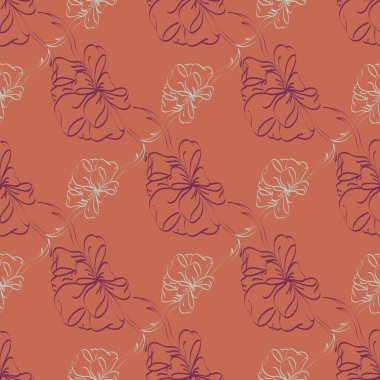 Renkli Yay ve kurdeleler sorunsuz desenli arka.