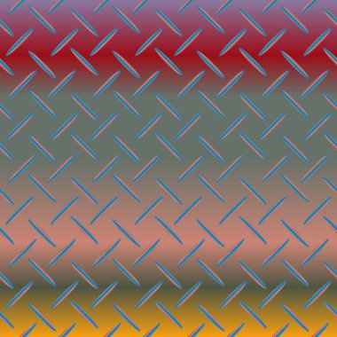 Oluklu metal, Dikişsiz desen vektör çizim.