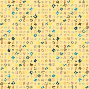 soyut geometrik renkli Dikişsiz desen arka plan için vektör çizim