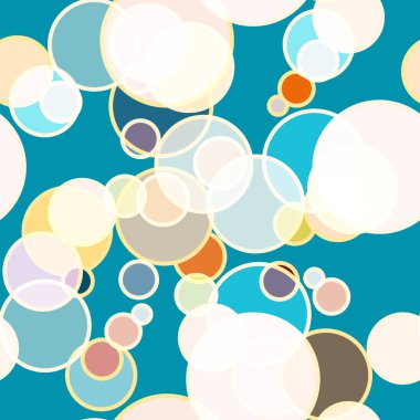 Daireler ile sorunsuz arka plan