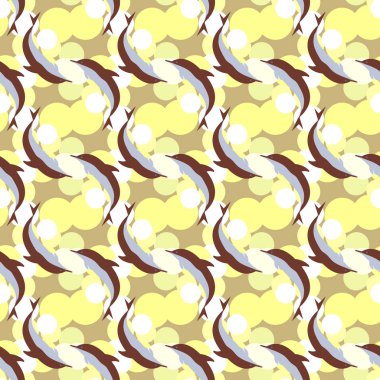 soyut geometrik renkli Dikişsiz desen arka plan için vektör çizim