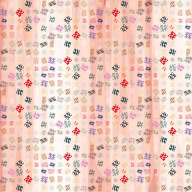 soyut geometrik renkli Dikişsiz desen arka plan için vektör çizim