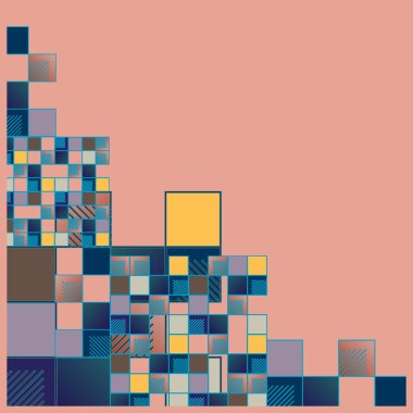 soyut geometrik renksiz desen