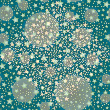 soyut geometrik renkli seamless modeli yıldız ile. Vektör çizim 