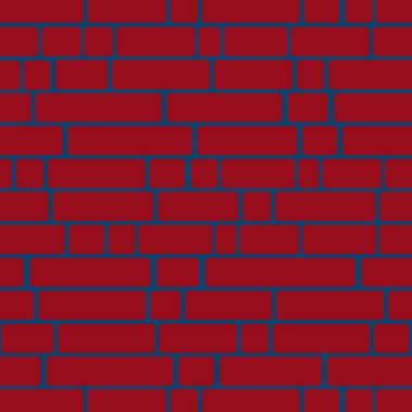 Sorunsuz doku bir tuğla duvar desen arka planı için.