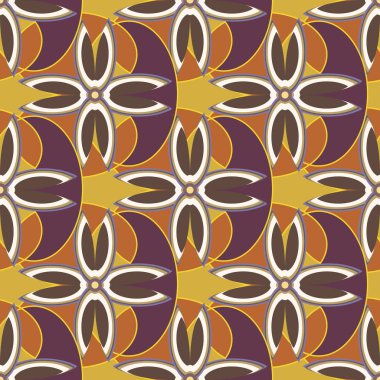 Sorunsuz çiçek desenli arka plan.