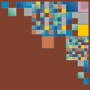 soyut geometrik renksiz desen