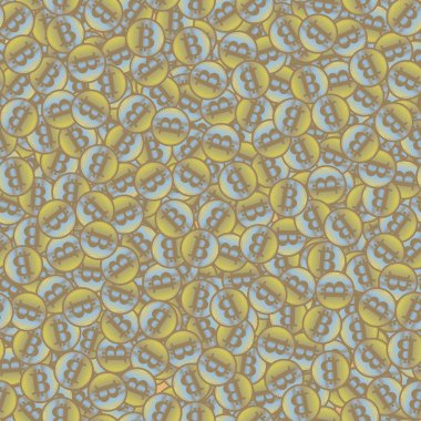 bitcoins parlak parlak pahalı sikkeleri ile Seamless modeli 