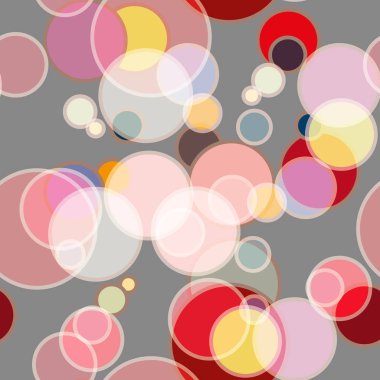 Daireler ile sorunsuz arka plan