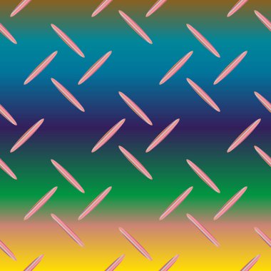 Oluklu demir, paslanmaz çelik arka plan parlayan vektör çizim