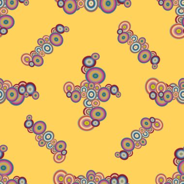 soyut geometrik renkli Dikişsiz desen arka plan için vektör çizim