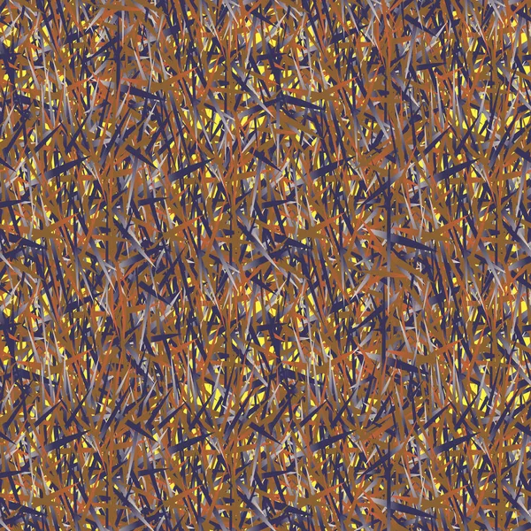 背景の草迷彩シームレス パターンのベクトル イラスト — ストックベクタ