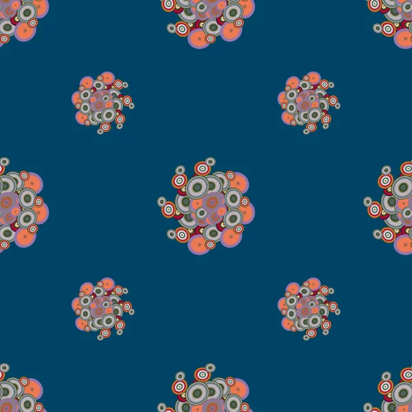 soyut geometrik renkli Dikişsiz desen arka plan için vektör çizim