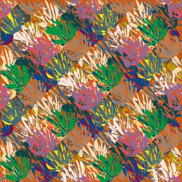 Arka plan, vektör çizim için soyut renkli seamless modeli