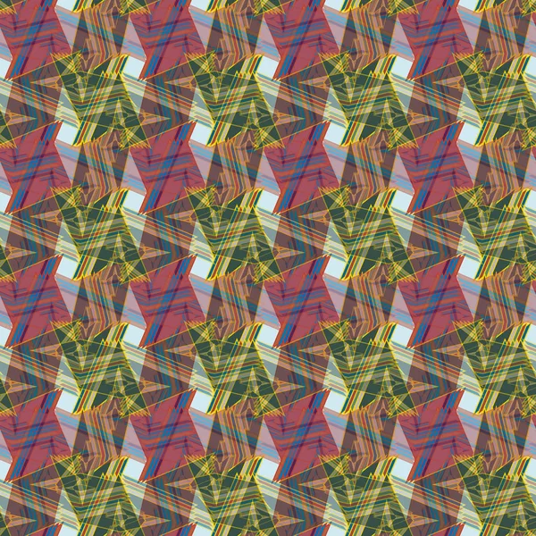 Abstracto Geométrico Patrón Inconsútil Colorido Para Fondo — Vector de stock