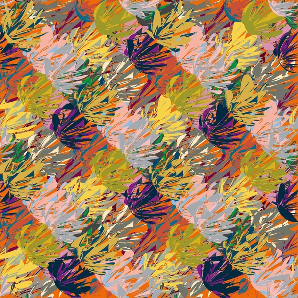 Arka plan, vektör çizim için soyut renkli seamless modeli