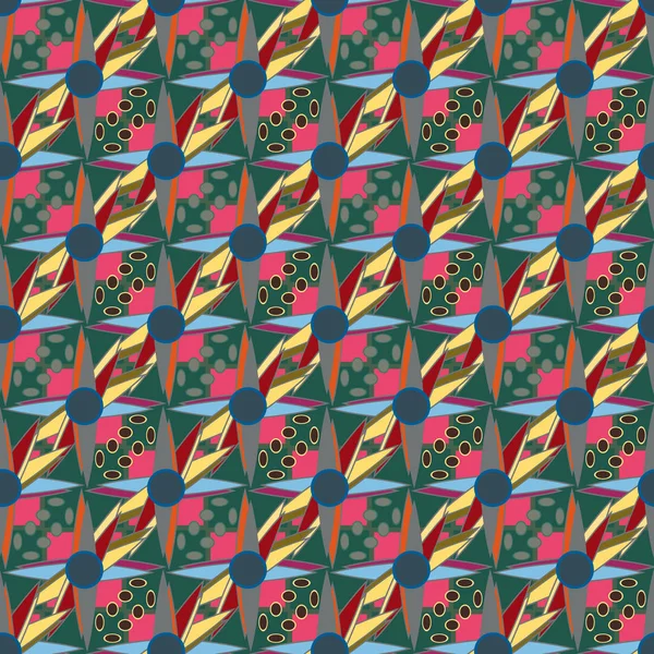 抽象的なテクスチャ背景の幾何学的なパターン — ストックベクタ
