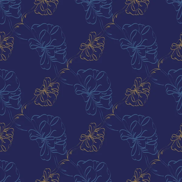 Renkli Yay ve kurdeleler sorunsuz desenli arka.