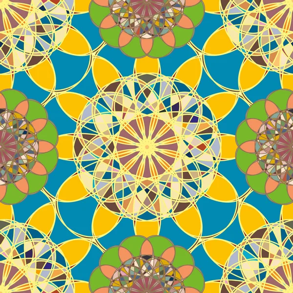  soyut çiçek geometrik Dikişsiz desen arka planı için