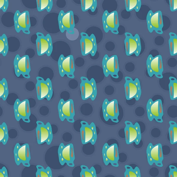 Bardak kahve veya çay arka plan seamless modeli üzerinde noktalı.