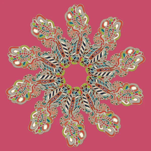 Stil zentangle yeni simetrik mandala doodle ile sanat esin kaynağı oldu. Duvar kağıdı, desen dolgularını, web sayfaları, yüzey dokuları için dekoratif nesne-ebilmek var olmak kullanılmış.