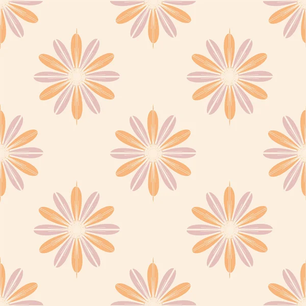  arka plan için çiçekli soyut geometrik seamless modeli