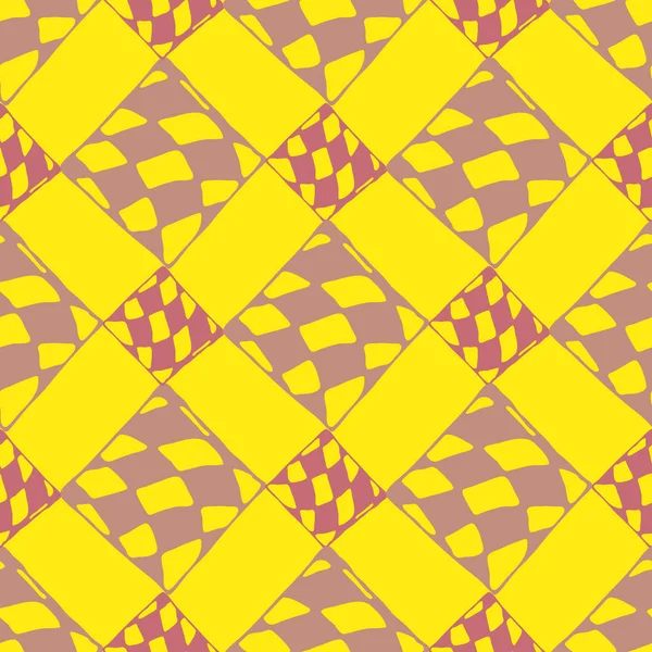 Abstrakte Bunte Geometrische Nahtlose Karierte Muster Für Hintergrund — Stockvektor