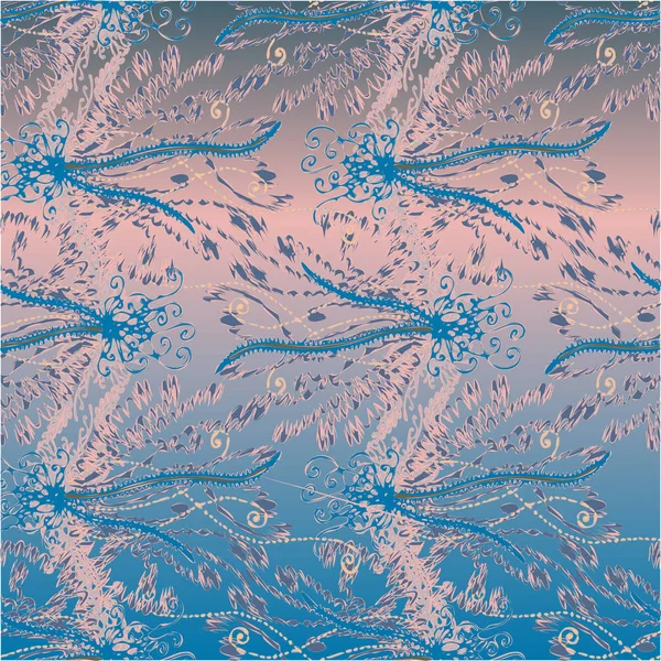 Arka plan, vektör çizim için soyut renkli seamless modeli