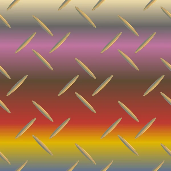 Vektor Illustration Von Glänzendem Wellblech Hintergrund Aus Edelstahl — Stockvektor