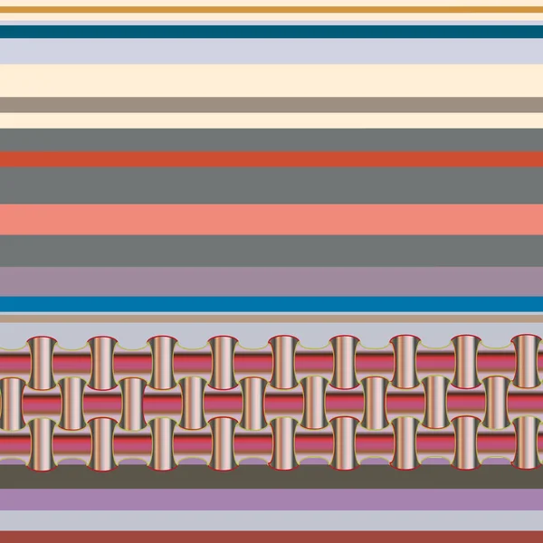 Abstraktes Geometrisches Buntes Muster — Stockvektor