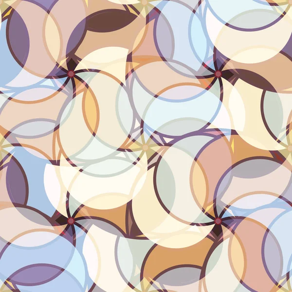 Abstract Geometrisch Kleurrijk Naadloos Patroon Voor Achtergrond — Stockvector