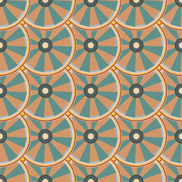 Abstrait Géométrique Coloré Motif Sans Couture Pour Arrière Plan — Image vectorielle