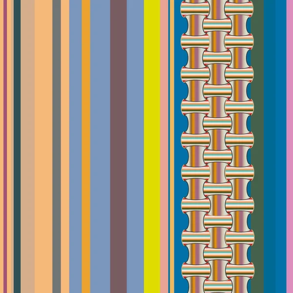Abstrakt Geometrisk Färgglada Mönster — Stock vektor