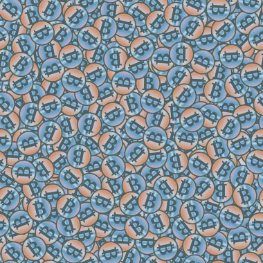 bitcoins parlak parlak pahalı sikkeleri ile Seamless modeli 