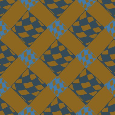 Soyut renkli geometrik Dikişsiz kareli desen arka planı için.