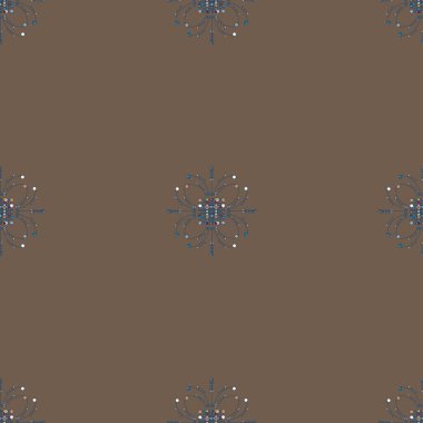 Vintage seamless modeli, vektör çizim 