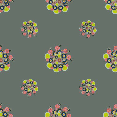 soyut geometrik renkli Dikişsiz desen arka plan için vektör çizim