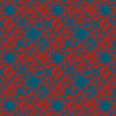 Dekoratif renkli kesintisiz vektör desen