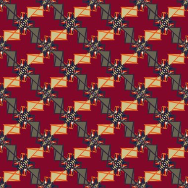 Soyut geometrik sorunsuz arka plan deseni. 